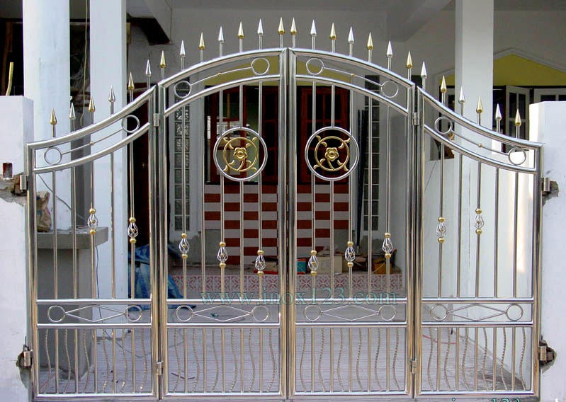 cửa cổng inox cao cấp