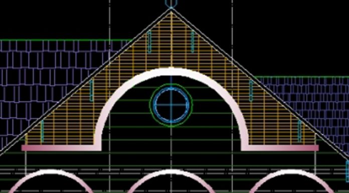 Bản vẽ CAD thiết kế nhà mái thái